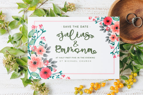 Spring Sunshine Font Poster 2