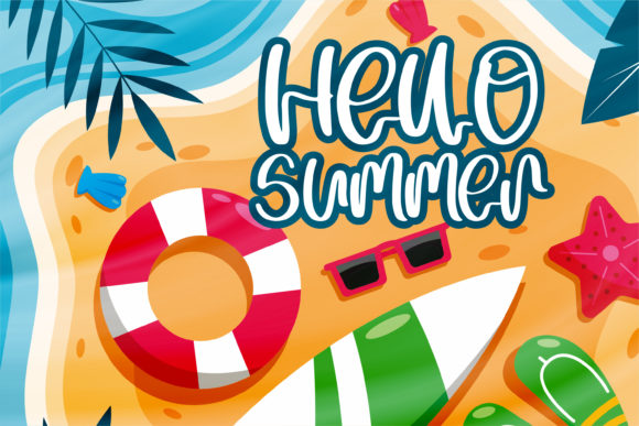 Summer Lovely Font Poster 2