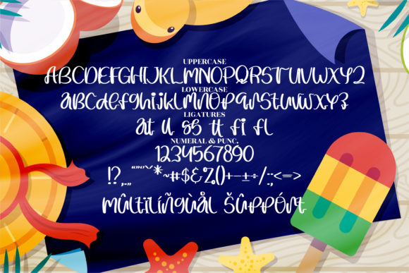 Summer Lovely Font Poster 7