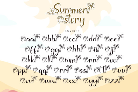 Summer Story Font Poster 10