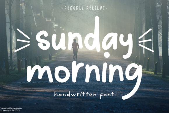 Sunday Morning Font Poster 1