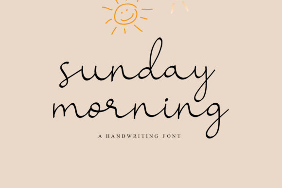 Sunday Morning Font