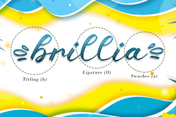 Sunny Brush Font Poster 8