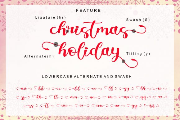 Sweet Christmas Font Poster 6