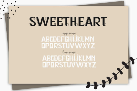 Sweet Heart Font Poster 11