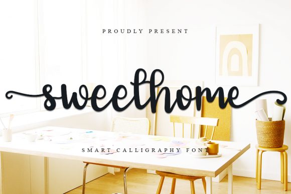 Sweet Home Font Poster 1