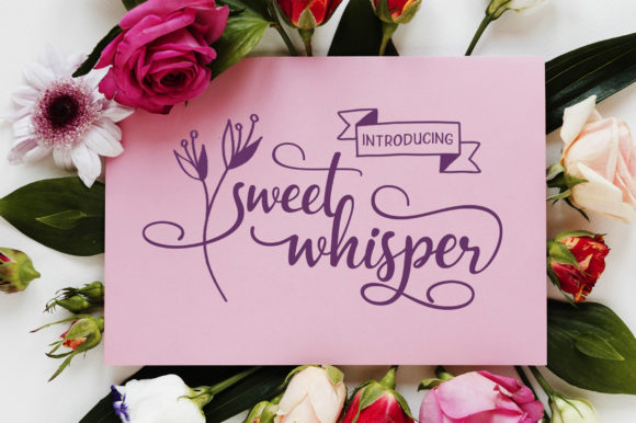 Sweet Whisper Font