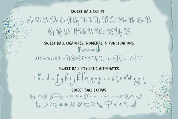 Sweetball Font Poster 11