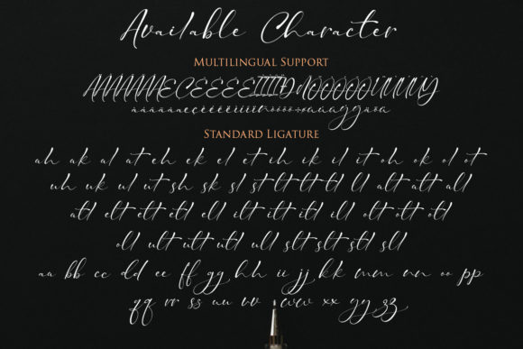 Tallisa Font Poster 4