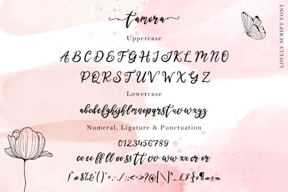 Tamora Font Poster 10