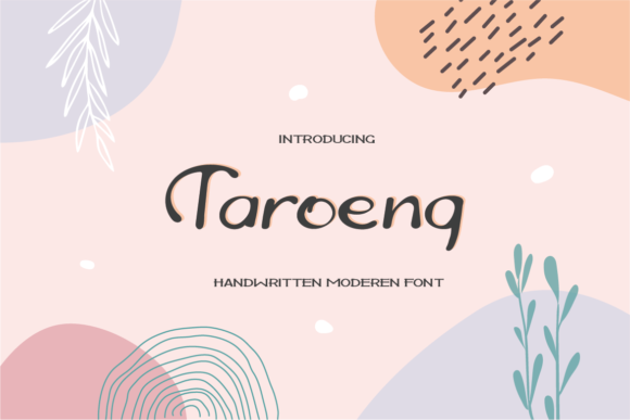 Taroeng Font Poster 1