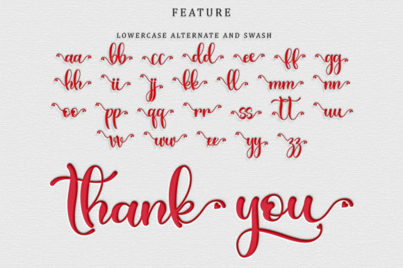 Thanklove Font Poster 10