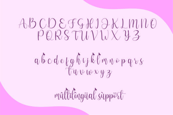 The Butterfly Font Poster 6