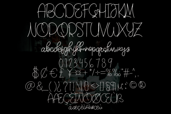The Homework Font Poster 2