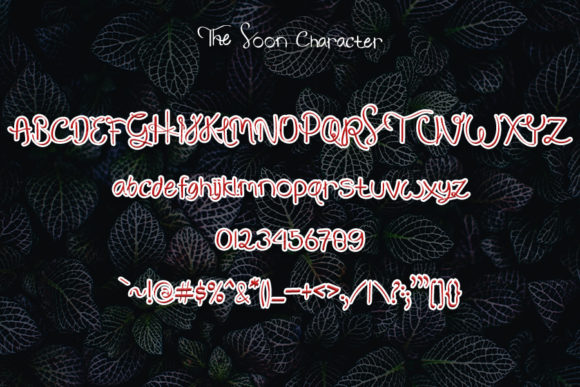 The Soon Font Poster 4