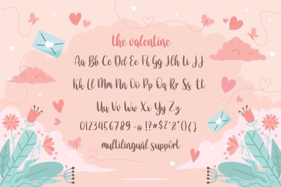 The Valentine Font Poster 4