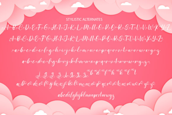 Troubled Baby Font Poster 3