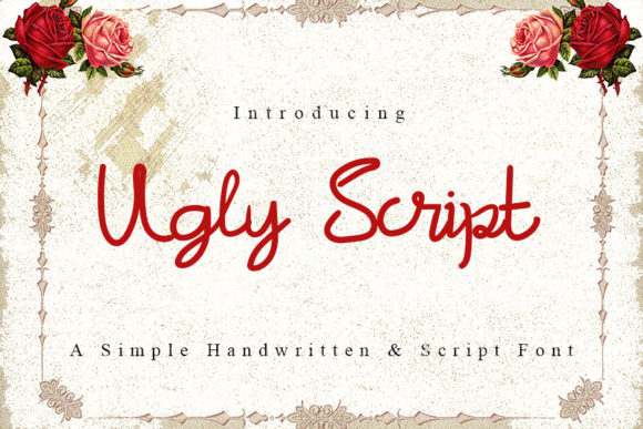 Ugly Script Font