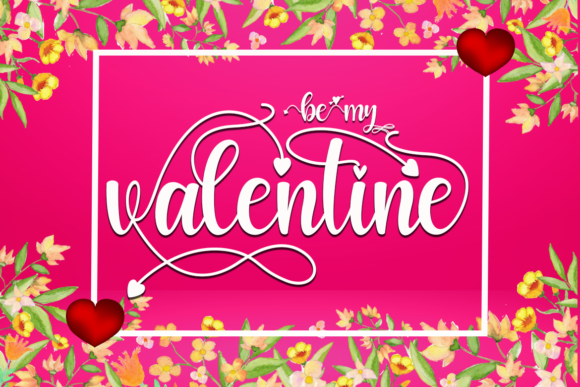Valentine Moment Font Poster 2
