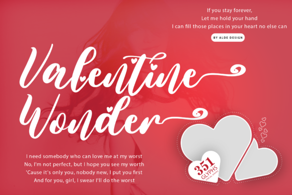 Valentine Wonder Font