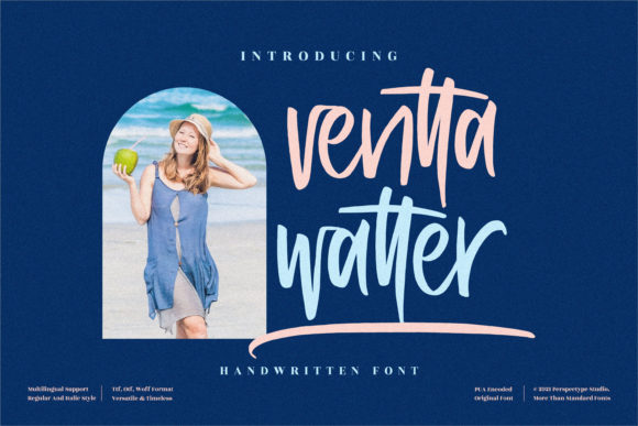 Ventta Watter Font