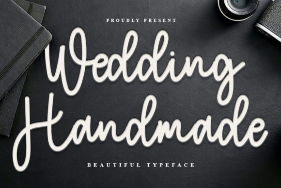 Wedding Handmade Font