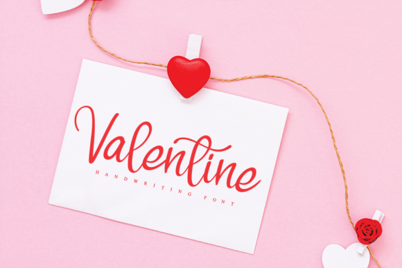Welcome Valentine Font Poster 7