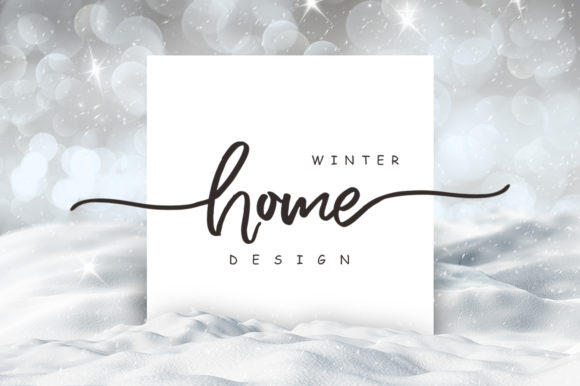 Winter Girl Font Poster 5