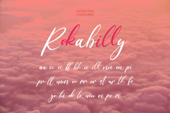 Yourstrully Script Font Poster 9