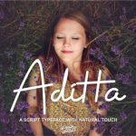 Aditta Font Poster 1