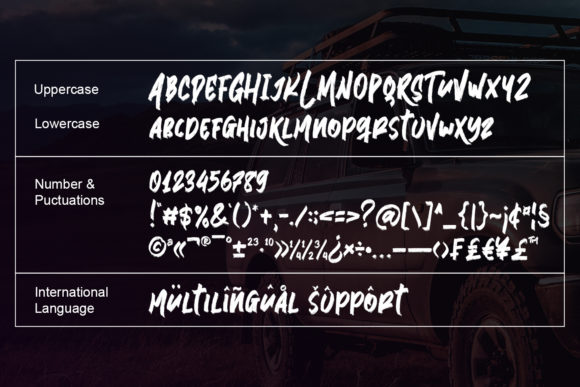 Adventuros Font Poster 11