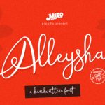 Alleysha Font Poster 1