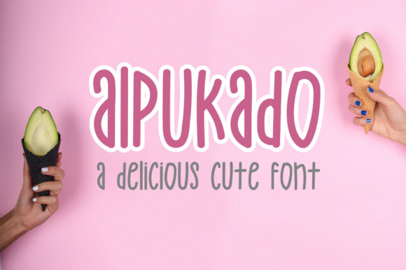 Alpukado Font Poster 1