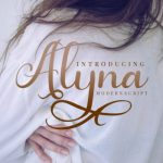 Alyna Font Poster 1