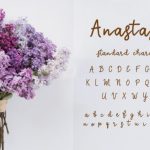 Anastasia Font Poster 2