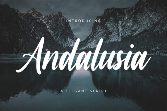 Andalusia Font Poster 1