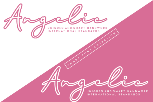 Angelic Font Poster 2