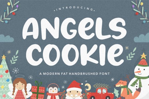 Angels Cookie Font Poster 1