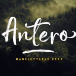 Antero Font Poster 1