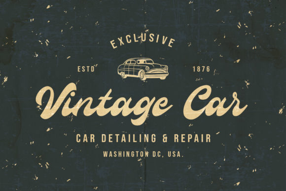 Antique Cable Font Poster 5