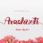 Arashveti Font Poster 1