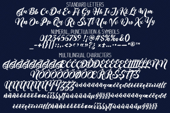 Aristonia Font Poster 6