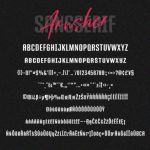 Arusher Font Poster 6