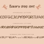 Bakery Shop Font Poster 5