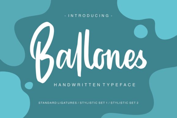 Ballones Font Poster 1