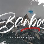 Banbos Font Poster 1