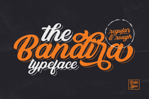 Bandira Font Poster 1