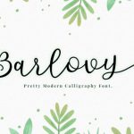 Barlovy Font Poster 1