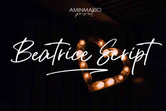 Beatrice Script Font