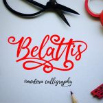 Belattis Font Poster 1